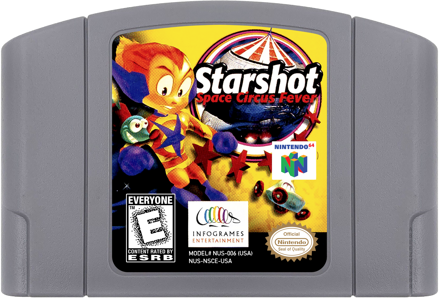 Starshot Space Circus Fever media 2 for Nintendo 64